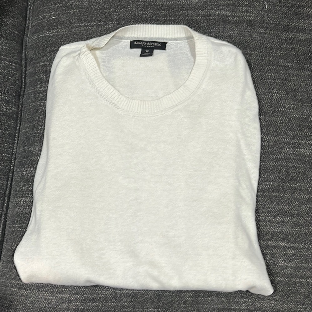 Mens banana republic sweater size m